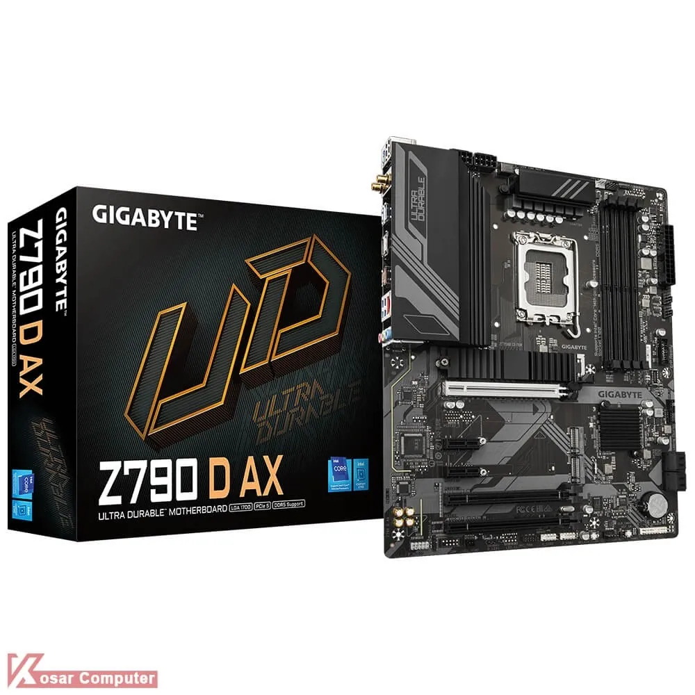 مادربرد وایرلس گیگابایت Z790 D AX DDR5