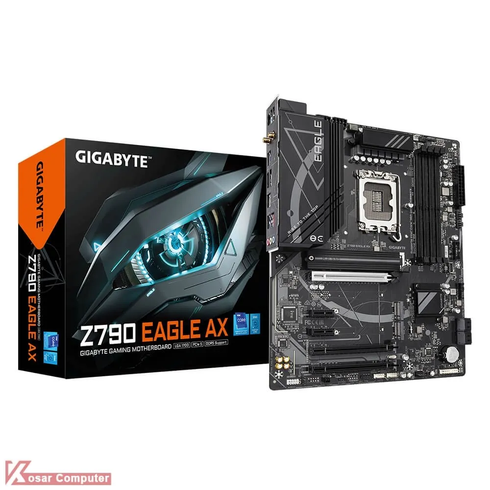 مادربرد وایرلس گیگابایت Z790 EAGLE AX DDR5