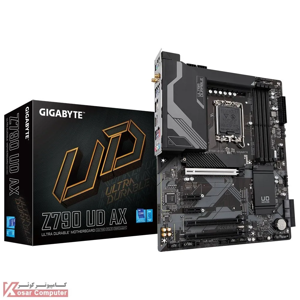 مادربرد وایرلس گیگابایت Z790 UD AX DDR5