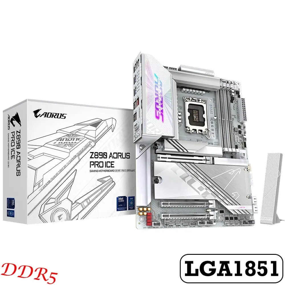 مادربرد گیگابایت Z890 AORUS PRO ICE