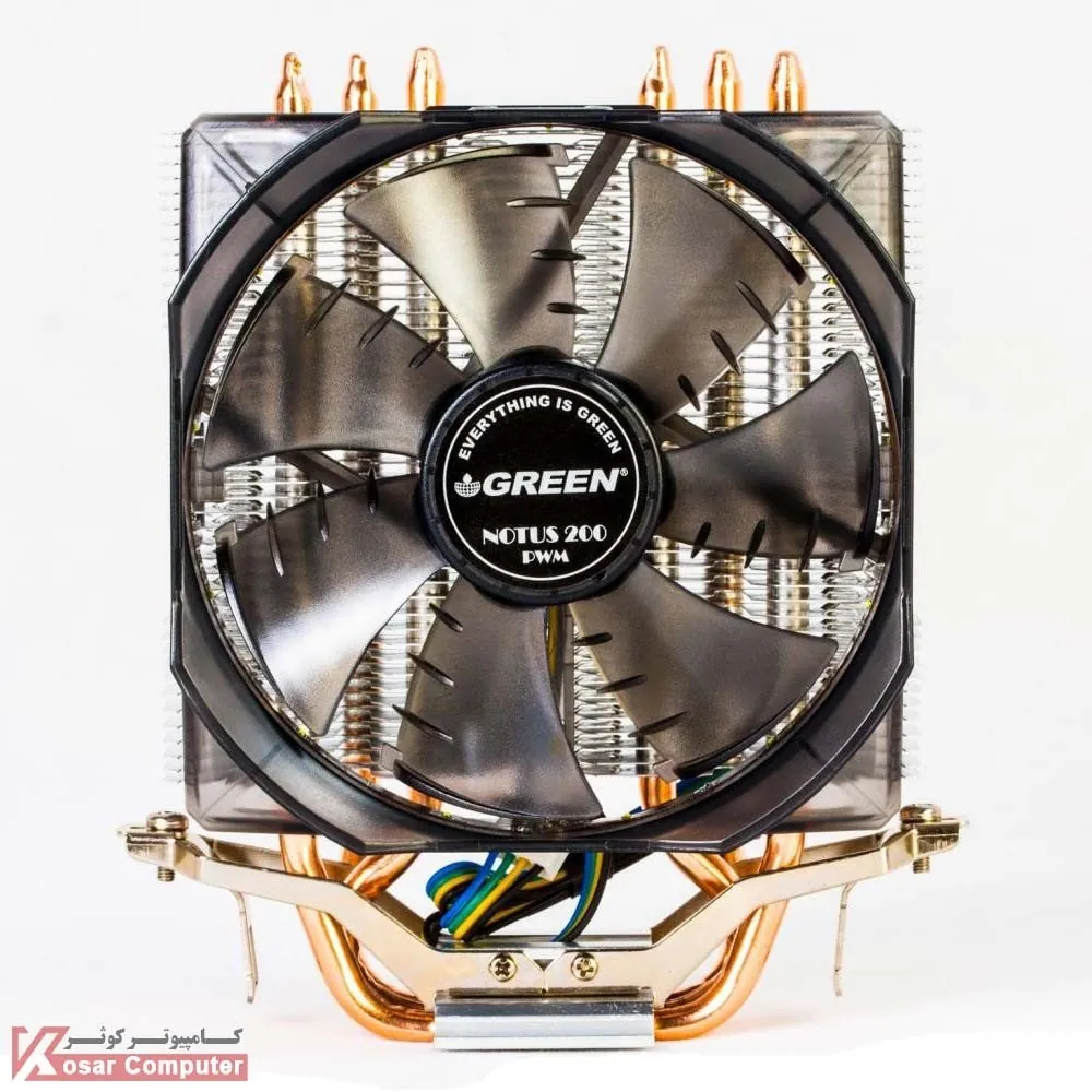 خنک کننده پردازنده گرین NOTUS 200-PWM