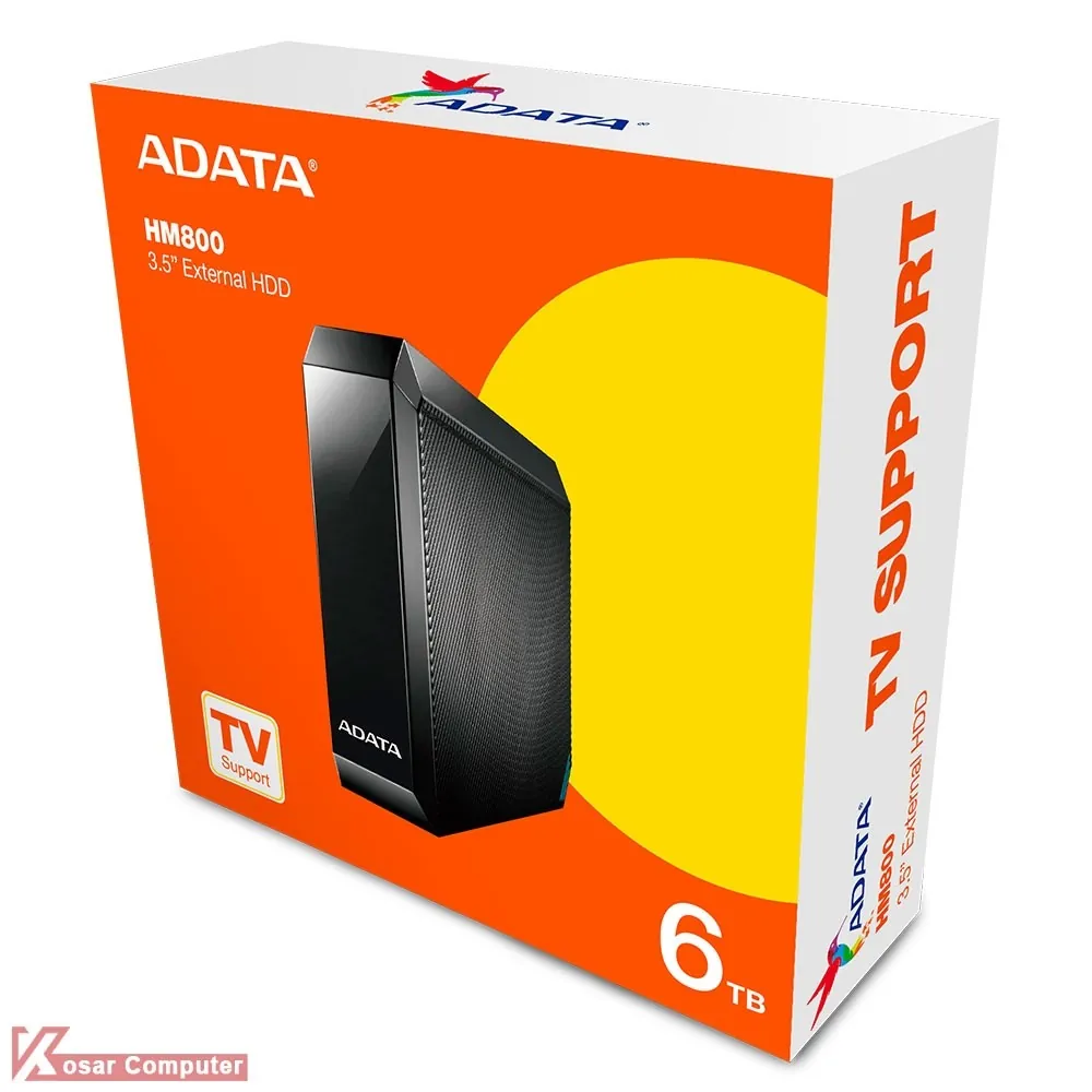 هارد اکسترنال ای دیتا 6 ترابایت مدل HM800