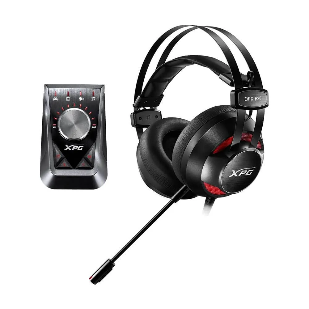 هدست گیمینگ باسیم ای دیتا SOLOX F30+EMIX H30