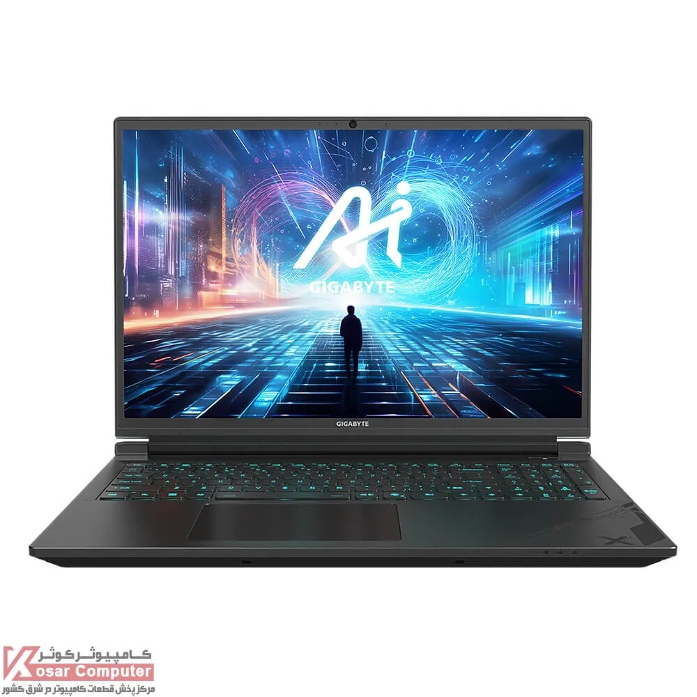 لپ تاپ گیگابایت G6X 9KG مشخصات i7 13650HX 16G 1T RTX4060 8G