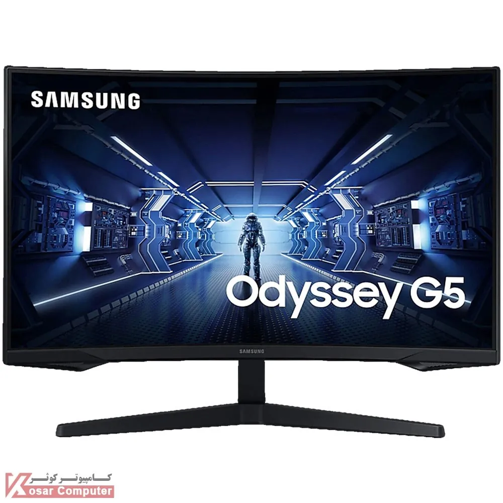 مانیتور منحنی سامسونگ Odyssey G5 C32G55T سایز 32 اینچ