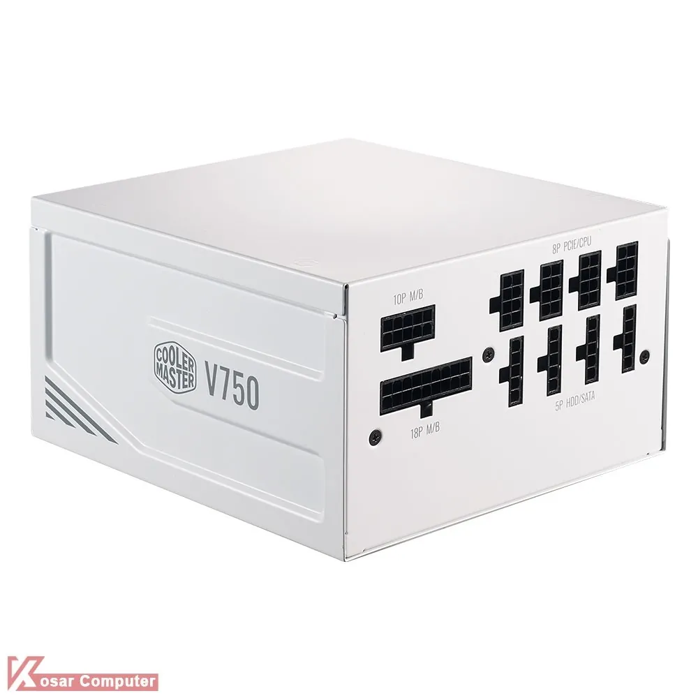 پاور سفید کولر مستر V750 GOLD  V2 WHITE