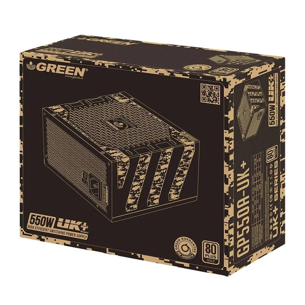 پاور گرین 550 وات مدل GP550A-UK Plus