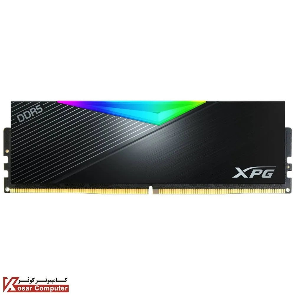 رم ای دیتا 16 گیگابایت DDR5 CL38 باس 5200 مدل LANCER RGB