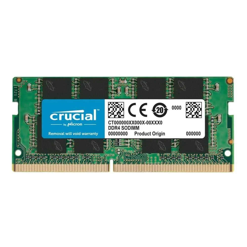 رم لپ تاپ کروشیال 4 گیگابایت تک ماژول DDR4 CL17 باس 2400