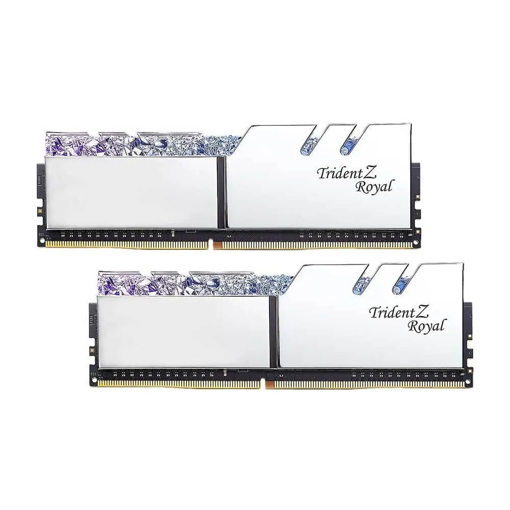 رم جی اسکیل 32 گیگابایت دو کاناله DDR4 CL19 باس 4000 مدل Trident Z Royal