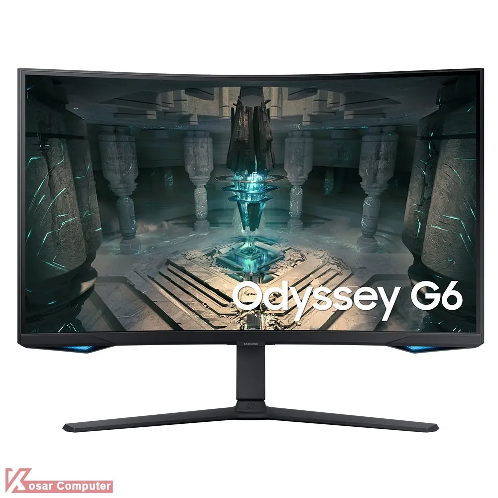 مانیتور سامسونگ گیمینگ خمیده Odyssey G6 LS32BG650EM سایز 32 اینچ