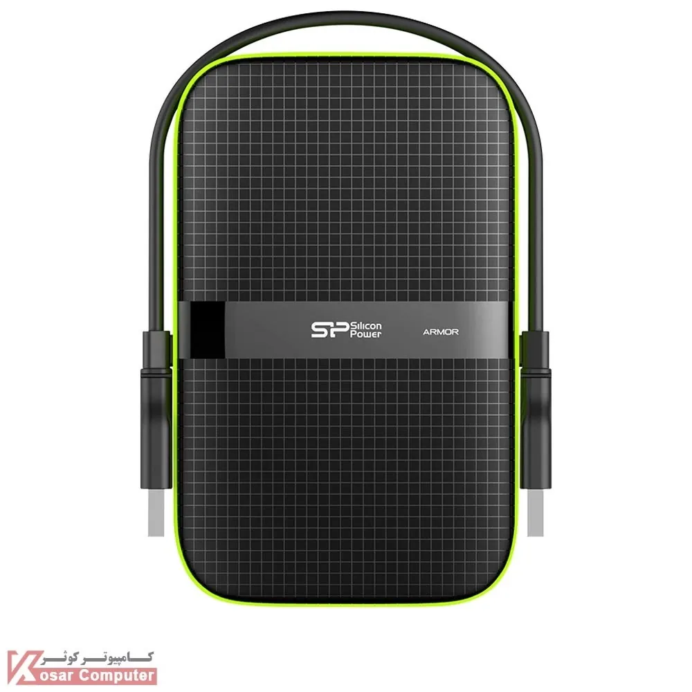 هارد اکسترنال سیلیکون پاور 2 ترابایت مدل Armor A60