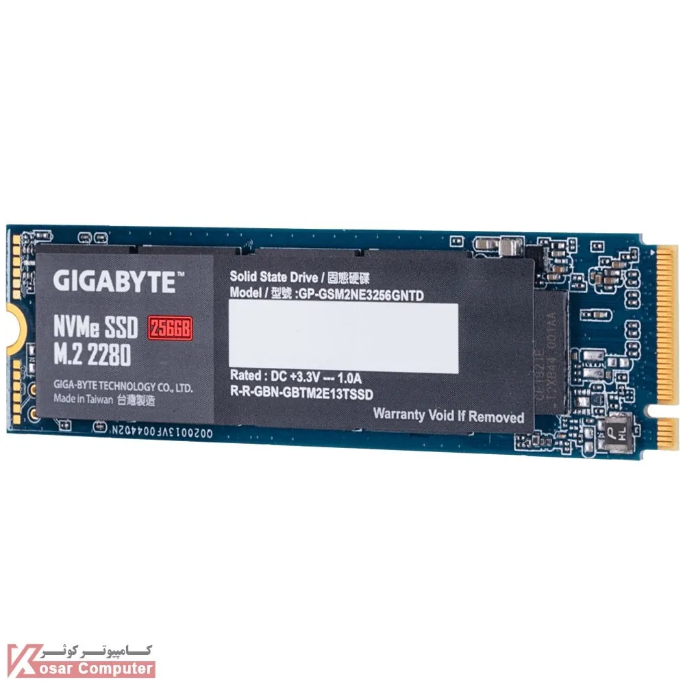 اس اس دی گیگابایت 256 گیگابایت M.2 NVME