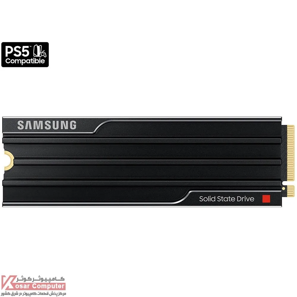 اس اس دی سامسونگ 1 ترابایت مدل M.2 NVME 9100 PRO Heatsink