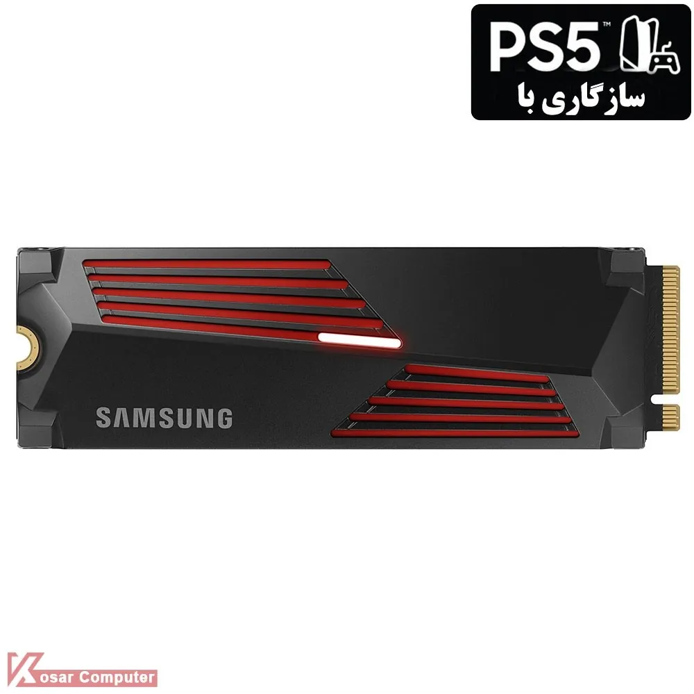 اس اس دی سامسونگ 1 ترابایت مدل M.2 NVME 990 PRO Heatsink
