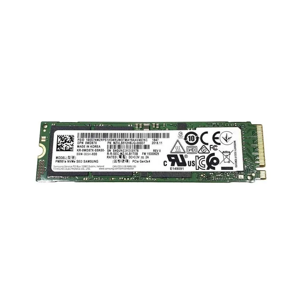 اس اس دی سامسونگ 1 ترابایت مدل PM981A M.2 NVME
