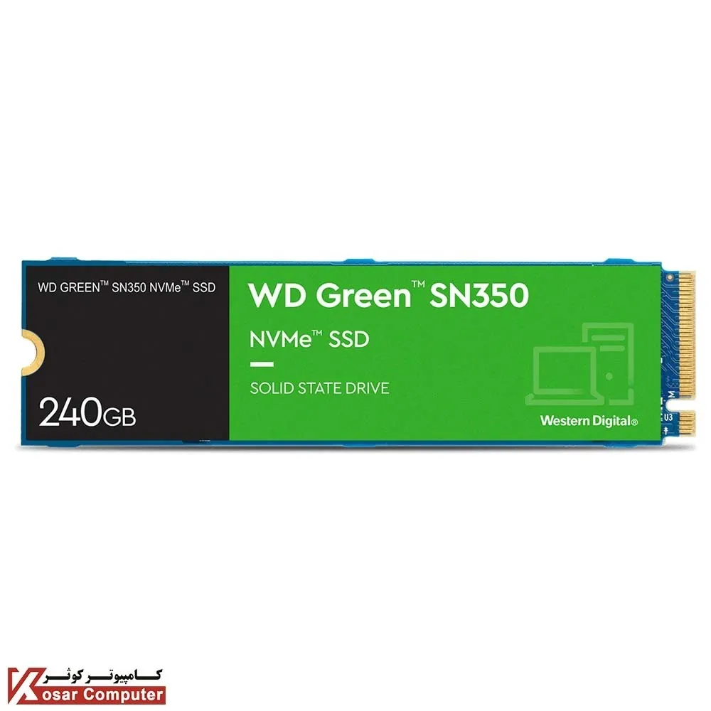اس اس دی وسترن دیجیتال 240 گیگابایت مدل NVMe M.2 GREEN SN350