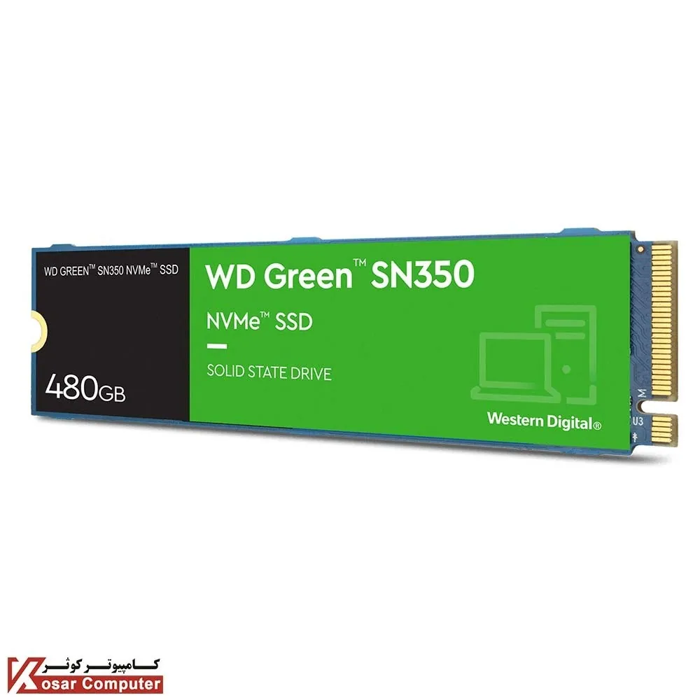 اس اس دی وسترن دیجیتال 480 گیگابایت مدل NVMe M.2 GREEN SN350