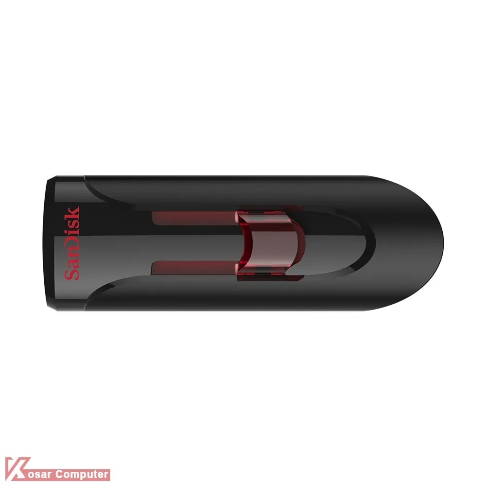فلش مموری سن دیسک 64 گیگابایت مدل SANDISK CRUZER GLIDE USB 3.0