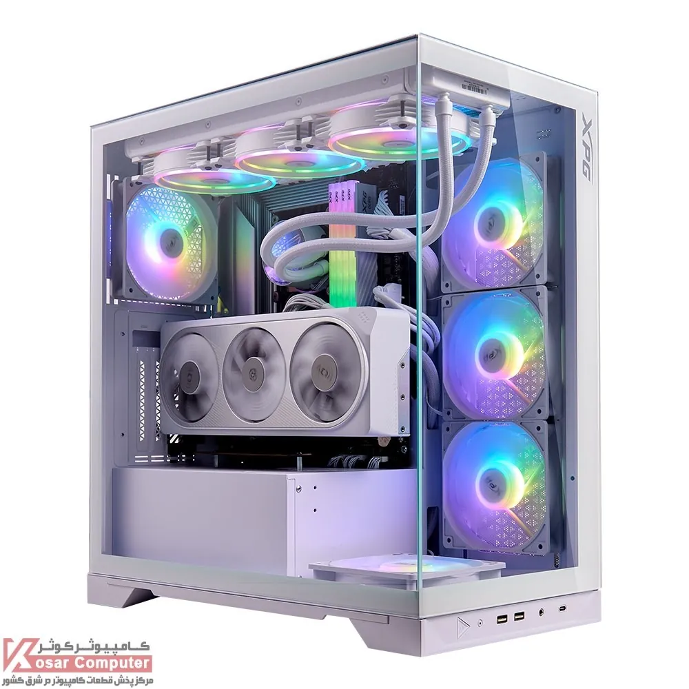 کیس ایکس پی جی مدل XPG INVADER X WHITE