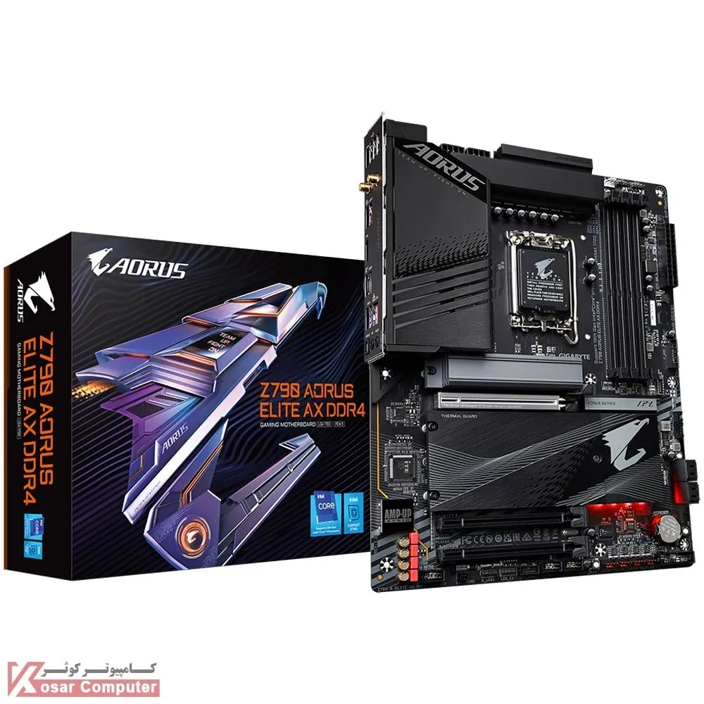 مادربرد گیگابایت GIGABYTE Z790 AORUS ELITE AX DDR4