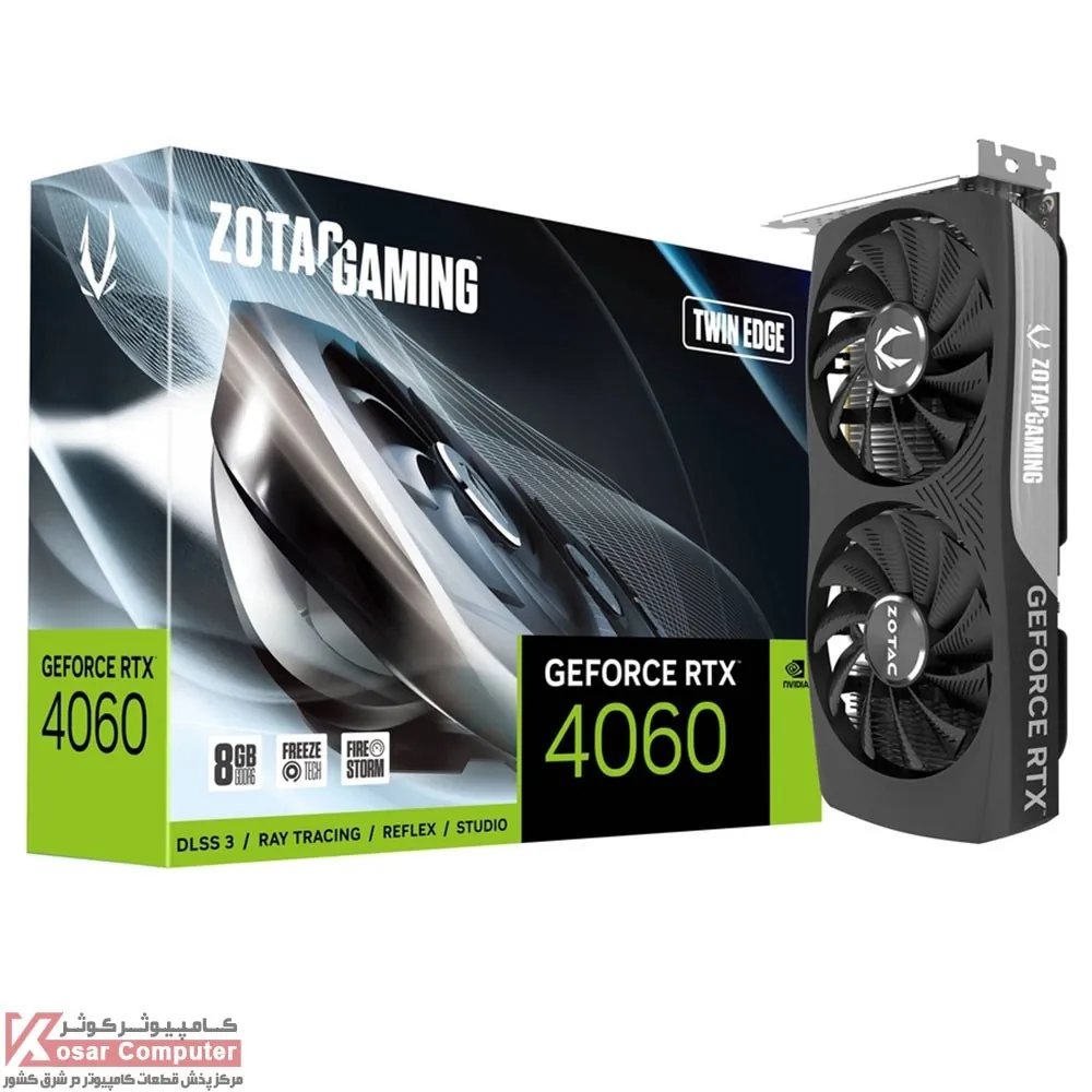 کارت گرافیک زوتک GAMING RTX 4060 8GB Twin Edge