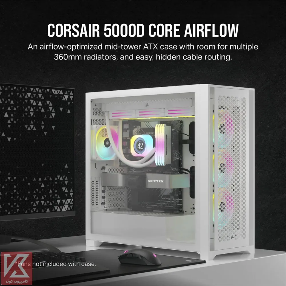 CORSAIR-5000D-CORE-AIRFLOW-WHITE