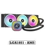 خنک کننده پردازنده کورسیر iCUE LINK H150i LCD