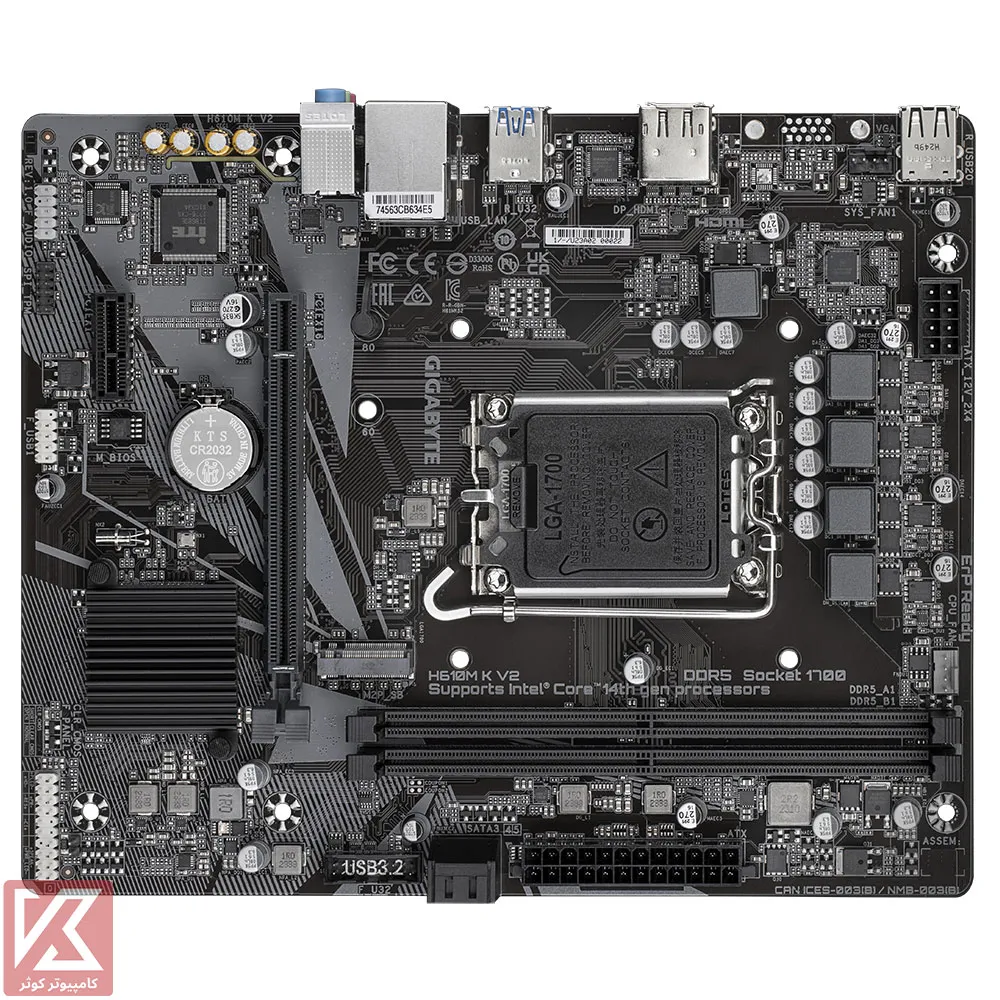 GIGABYTE-H610M-K-V2-DDR5