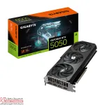 کارت گرافیک گیگابایت RTX 5050 GAMING OC 8G