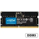 رم لپ تاپ کروشیال 16 گیگابایت تک ماژول DDR5 CL46 CT16 باس 5600