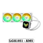 خنک کننده پردازنده سفید ایسوس TUF Gaming LC III 360 ARGB WHITE