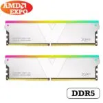 رم وی کالر سفید 32 گیگابایت (2×16) دو کانال DDR5 6000 مدل Manta XSky CL28