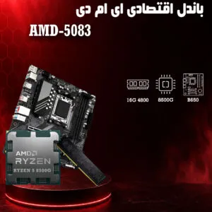 باندل اقتصادی AMD 8500G + B650 + 16G