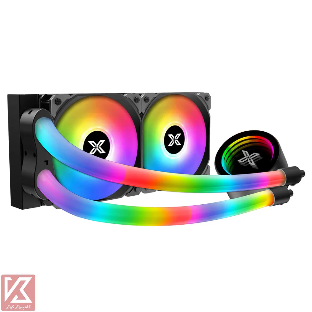 XIGMATEK-Neon-Aqua-240-BLACK